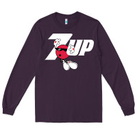 Plum cool spot,uncola 7up Long Sleeve Tee - ArtMosaic