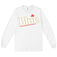 White labatt blue beer Long Sleeve Tee - ArtMosaic