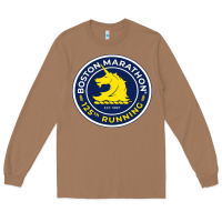 Toasted Coconut boston marathon Long Sleeve Tee - ArtMosaic