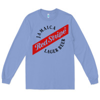 Colony Blue jamaica red stripe lager beer Long Sleeve Tee - ArtMosaic