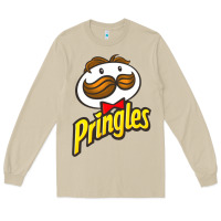 Mushroom pringles snack for all Long Sleeve Tee - ArtMosaic
