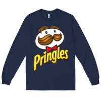 Navy pringles snack for all Long Sleeve Tee - ArtMosaic