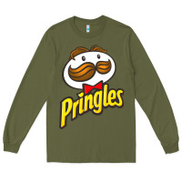 Army Green pringles snack for all Long Sleeve Tee - ArtMosaic