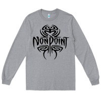 Heather Grey Nonpoint, Nonpoint Art, Nonpoint Vintage, Nonpoint Trend, Long Sleeve Tee - ArtMosaic