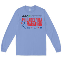 Colony Blue PHILADELPHIA MARATHON Long Sleeve Tee - ArtMosaic