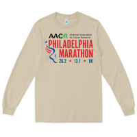 Mushroom PHILADELPHIA MARATHON Long Sleeve Tee - ArtMosaic