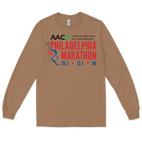 Toasted Coconut PHILADELPHIA MARATHON Long Sleeve Tee - ArtMosaic