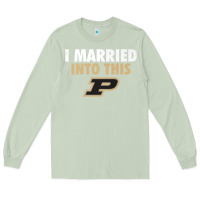 Matcha Purdue Boilermakers Married Into This - Apparel Long Sleeve Tee - ArtMosaic