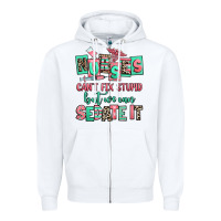 White nurses cant fix stupid but we can sedate it Zipper Hoodie - RanaPortraitStore