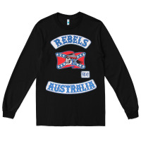 Black rebel MC supporter Long Sleeve Tee - ArtMosaic