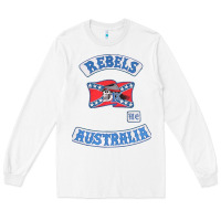 White rebel MC supporter Long Sleeve Tee - ArtMosaic
