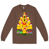 Duck Rubber Duck Christmas Tree Duckie And Quack Christmas 123 Long Sleeve Tee | Teevron