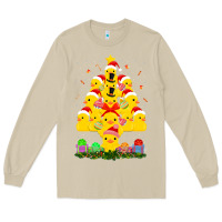Mushroom duck rubber duck christmas tree duckie and quack christmas 123 Long Sleeve Tee - ArtMosaic