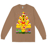 Toasted Coconut duck rubber duck christmas tree duckie and quack christmas 123 Long Sleeve Tee - ArtMosaic