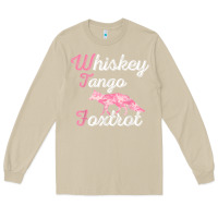 Mushroom whiskey tango foxtrot military womens fun wtf quote t shirt Long Sleeve Tee - ArtMosaic