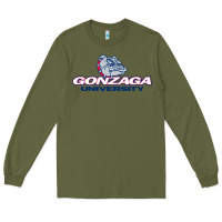 Army Green the gonzaga bulldogs Long Sleeve Tee - ArtMosaic