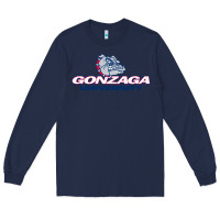 Navy the gonzaga bulldogs Long Sleeve Tee - ArtMosaic