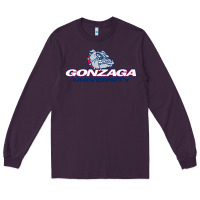 Plum the gonzaga bulldogs Long Sleeve Tee - ArtMosaic