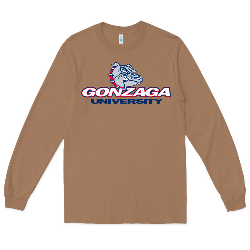The Gonzaga Bulldogs Long Sleeve Tee by ArtMosaic | Teevron