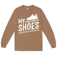 Toasted Coconut cross country running   xc run runner pullover hoodie Long Sleeve Tee - ArtMosaic