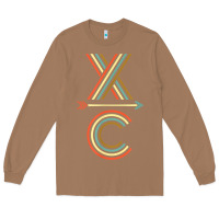 Toasted Coconut X-Country Design For Cross Country Runners and Coaches Long Sleeve Tee - ArtMosaic