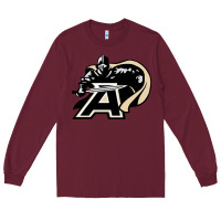 Burgundy army black knights Long Sleeve Tee - ArtMosaic
