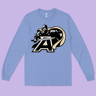 Army Black Knights Long Sleeve Tee Designed By Artmosaic