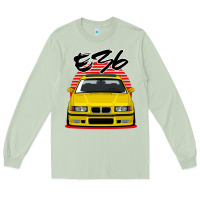 Matcha Yellow E36 Long Sleeve Tee - ArtMosaic