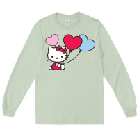 Matcha kitty Long Sleeve Tee - ArtMosaic