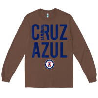 Chestnut deportivo cruz azul t shirt Long Sleeve Tee - ArtMosaic