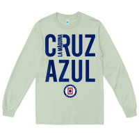 Matcha deportivo cruz azul t shirt Long Sleeve Tee - ArtMosaic