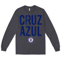 Smoke deportivo cruz azul t shirt Long Sleeve Tee - ArtMosaic