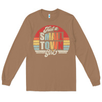 Toasted Coconut Limited Edition Retro Vintage Just A Small Town Girl Long Sleeve Tee - ArtMosaic