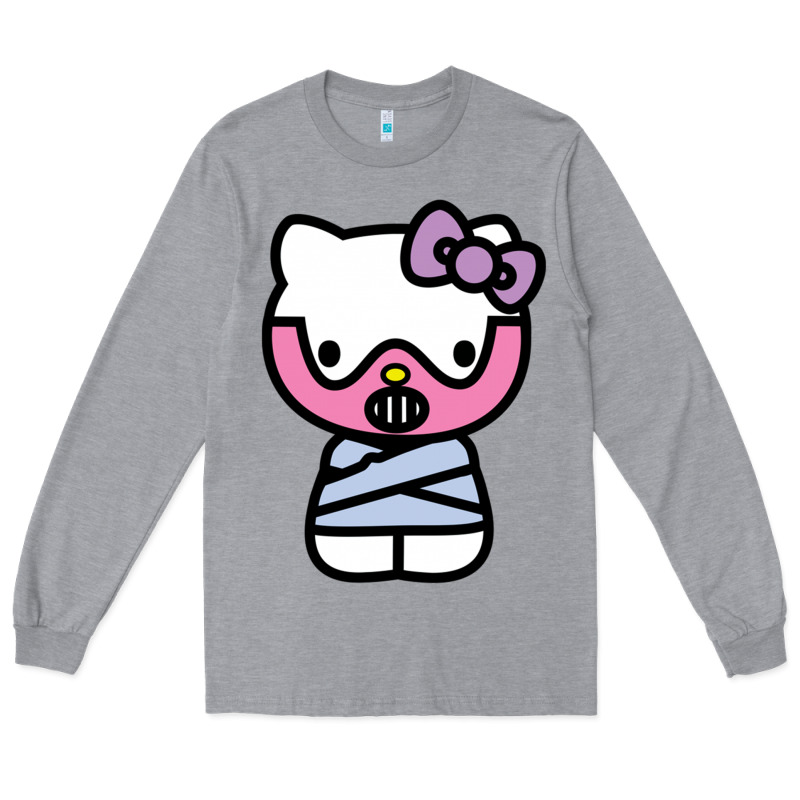 Hell Kitty Cute Devil Long Sleeve Tee by ArtMosaic | Teevron