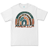 White America rainbow Premium Tee - FaDigitalArtStudio