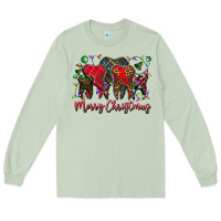 Matcha merry Christmas teeth Long Sleeve Tee - CowhideDigitalArt