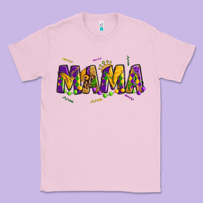 Mama Mardi Gras Classic Tee Designed By Oliviacreatesart