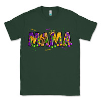 Sports Green mama mardi gras Classic Tee - OliviaCreatesArt
