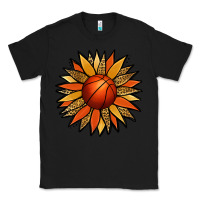 Black Basketball Sunflower Classic Tee - Jasminsmagicworld