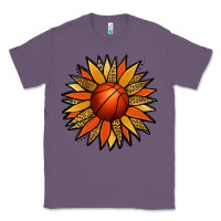 Lavender Basketball Sunflower Classic Tee - Jasminsmagicworld