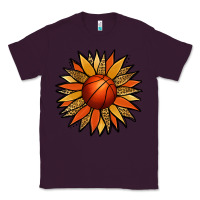 Plum Basketball Sunflower Classic Tee - Jasminsmagicworld