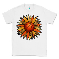 White Basketball Sunflower Classic Tee - Jasminsmagicworld