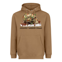 Toasted Coconut Merry christmas skull Heavyweight Hoodie - RanaPortraitStore