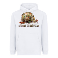 White Merry christmas skull Heavyweight Hoodie - RanaPortraitStore