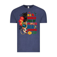 In A World Full Of Princess Be A Chingona Vintage Tee | Teevron
