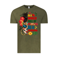 Vintage Olive in a world full of princess be a chingona Vintage Tee - BundleAndBundleShop