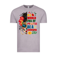 Vintage Zinc in a world full of princess be a chingona Vintage Tee - BundleAndBundleShop