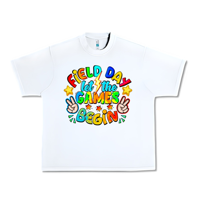 Field Day Let The Games Begin Urban Heavy Tee by CowhideDigitalArt | Teevron