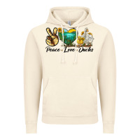 Vintage Artic Peace Love Ducks Vintage Hoodie - LillyAllenDesigns