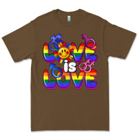 Cacao Love is love Premium Tee - FaDigitalArtStudio